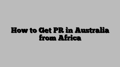 How to Get PR in Australia from Africa