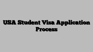 USA Student Visa Application Process